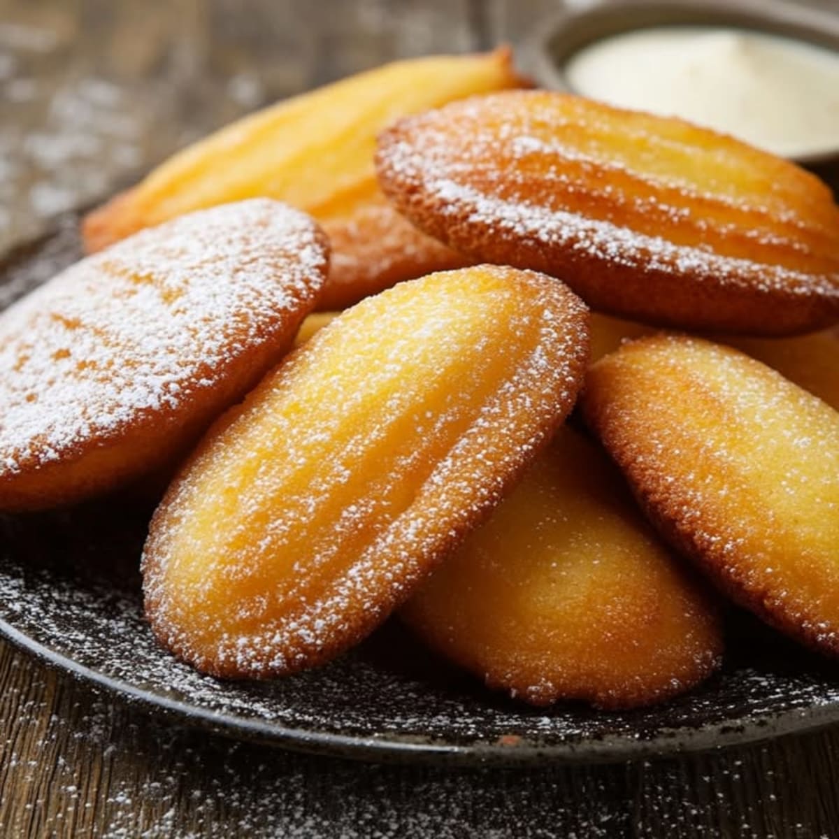 Madeleines Citron Moelleuses