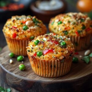 Muffins Œufs Légumes