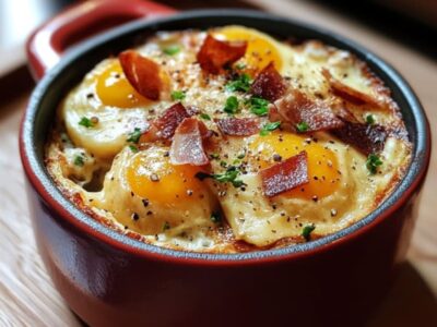 Œufs Cocotte au Reblochon : Sublime Fusion de Saveurs pour un Brunch Gourmand !