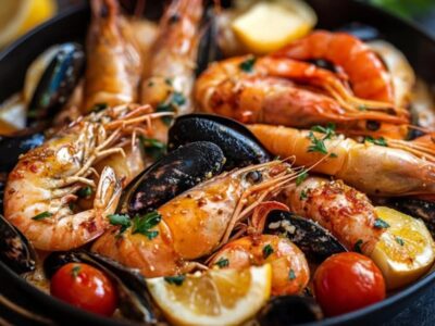 Paëlla aux Fruits de Mer : Une Explosion de Saveurs Méditerranéennes pour un Festin Convivial