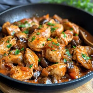 Poulet Chasseur Réconfortant