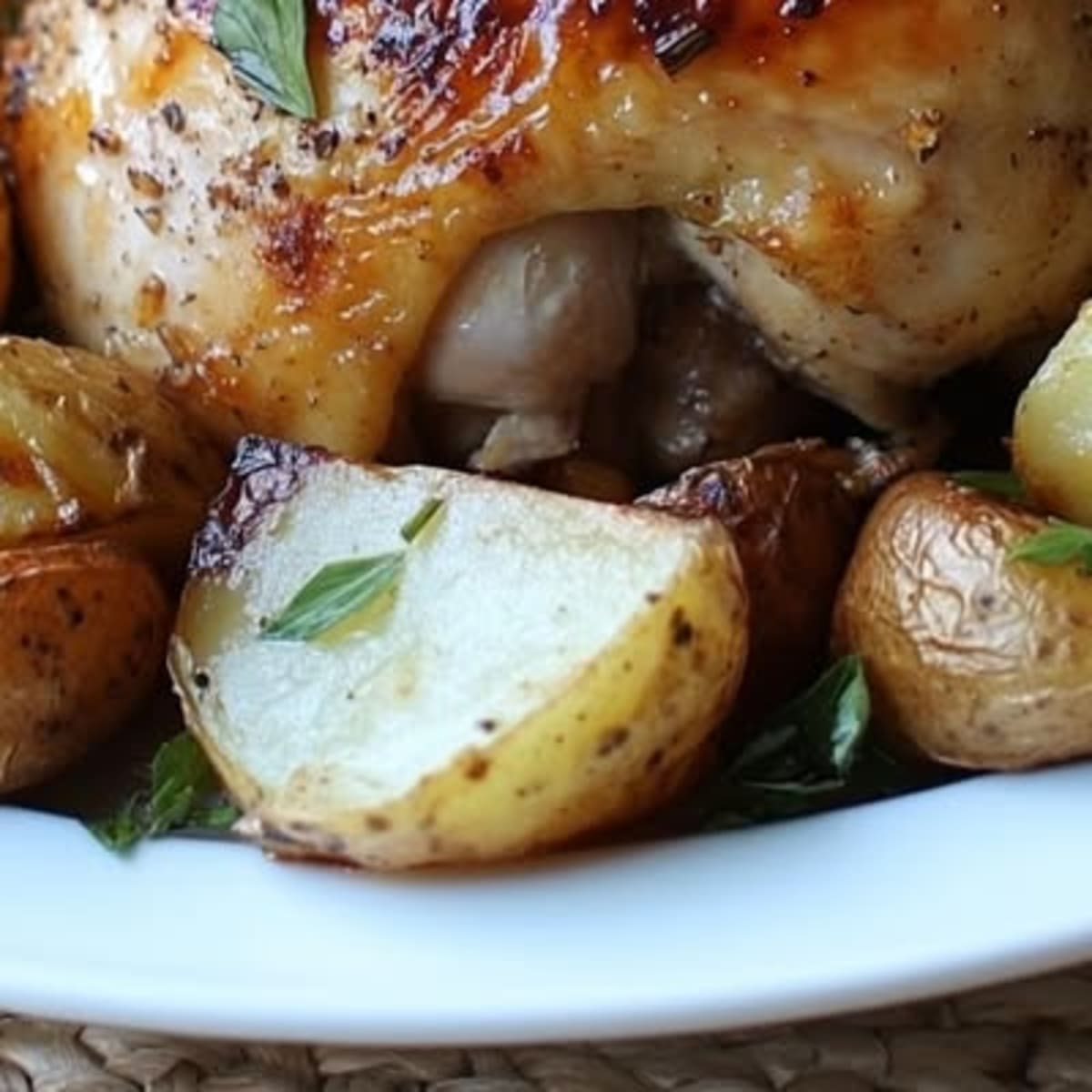 Poulet Pommes Dorées2