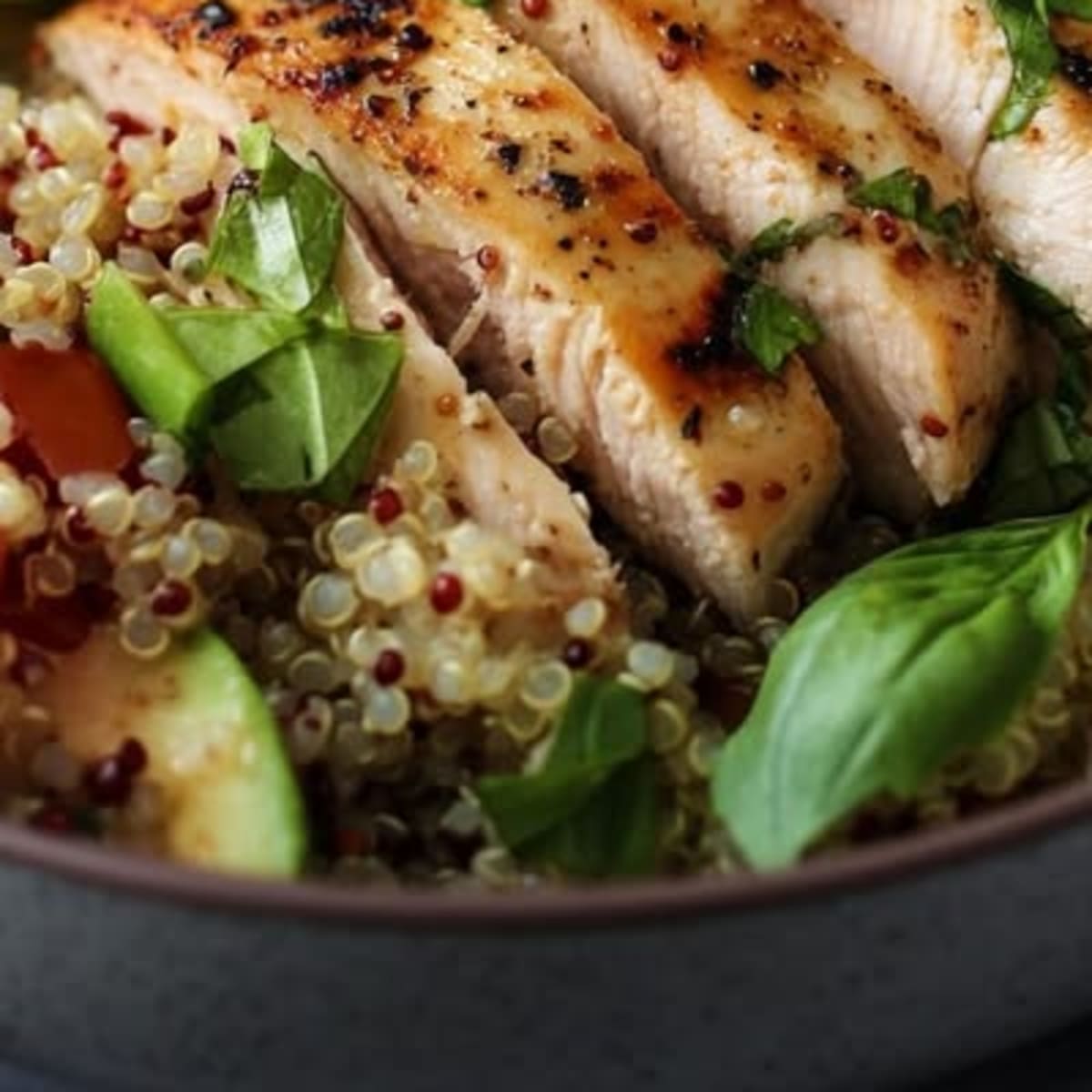 Poulet Quinoa Salade2