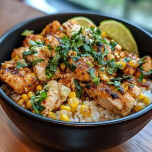 Poulet Riz Grillé