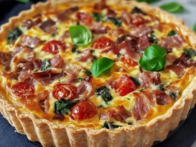 Quiche au Thon à la Lorraine : La Recette Délicieuse et Facile à Réaliser pour un Repas Savoureux!