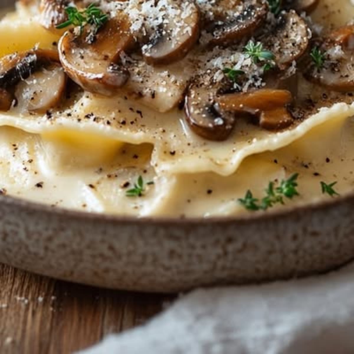 Ravioles Truffe Champignons2