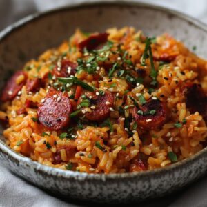 Riz Chorizo Espagnol