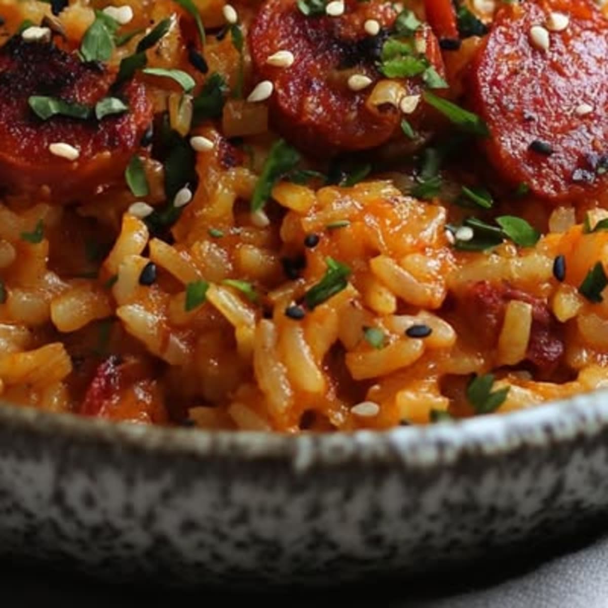 Riz Chorizo Espagnol2