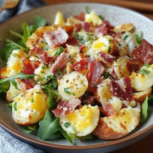 Salade Lardons Œufs