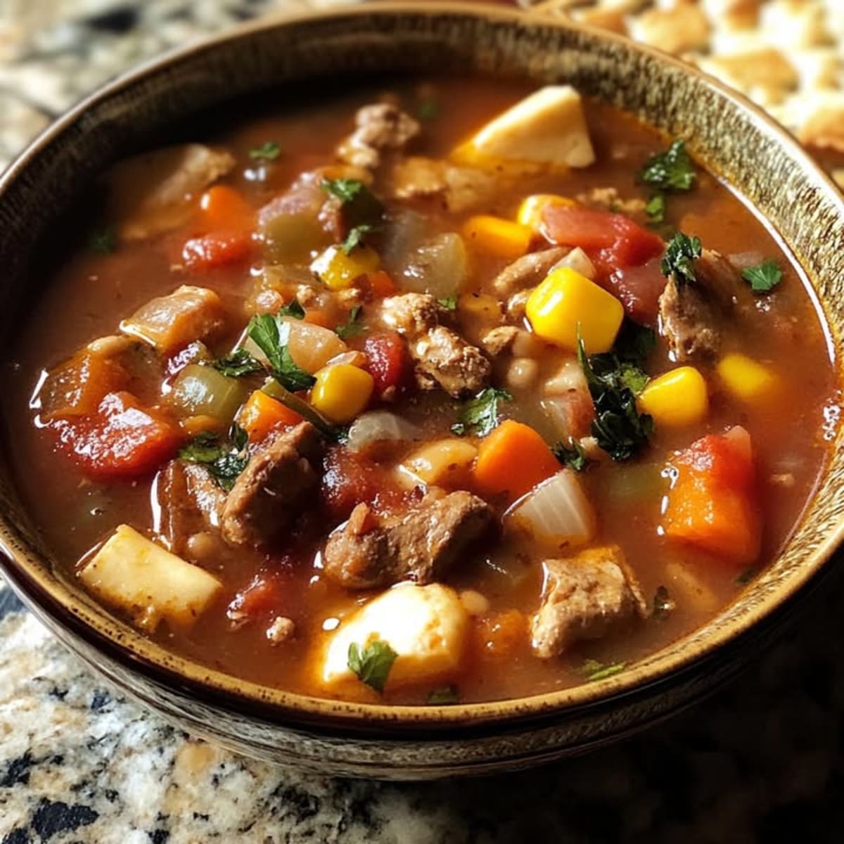 Soupe Cowboy Mijoteuse