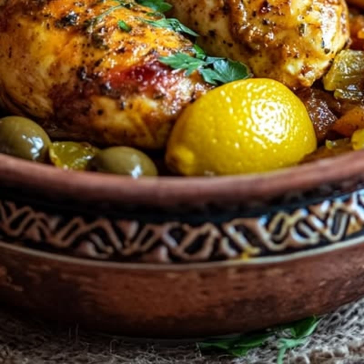 Tajine Poulet Savoureux2