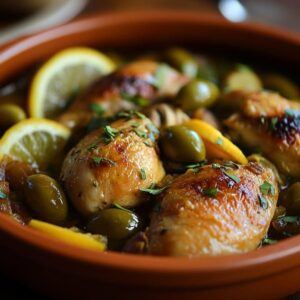 Tajine de poulet à la marocaine