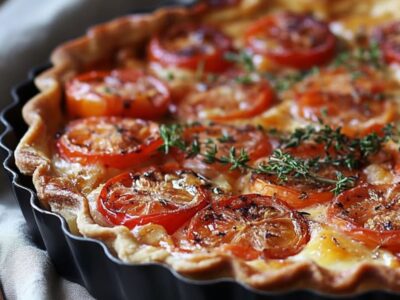 Délicieuse Tarte à la Tomate Piquante