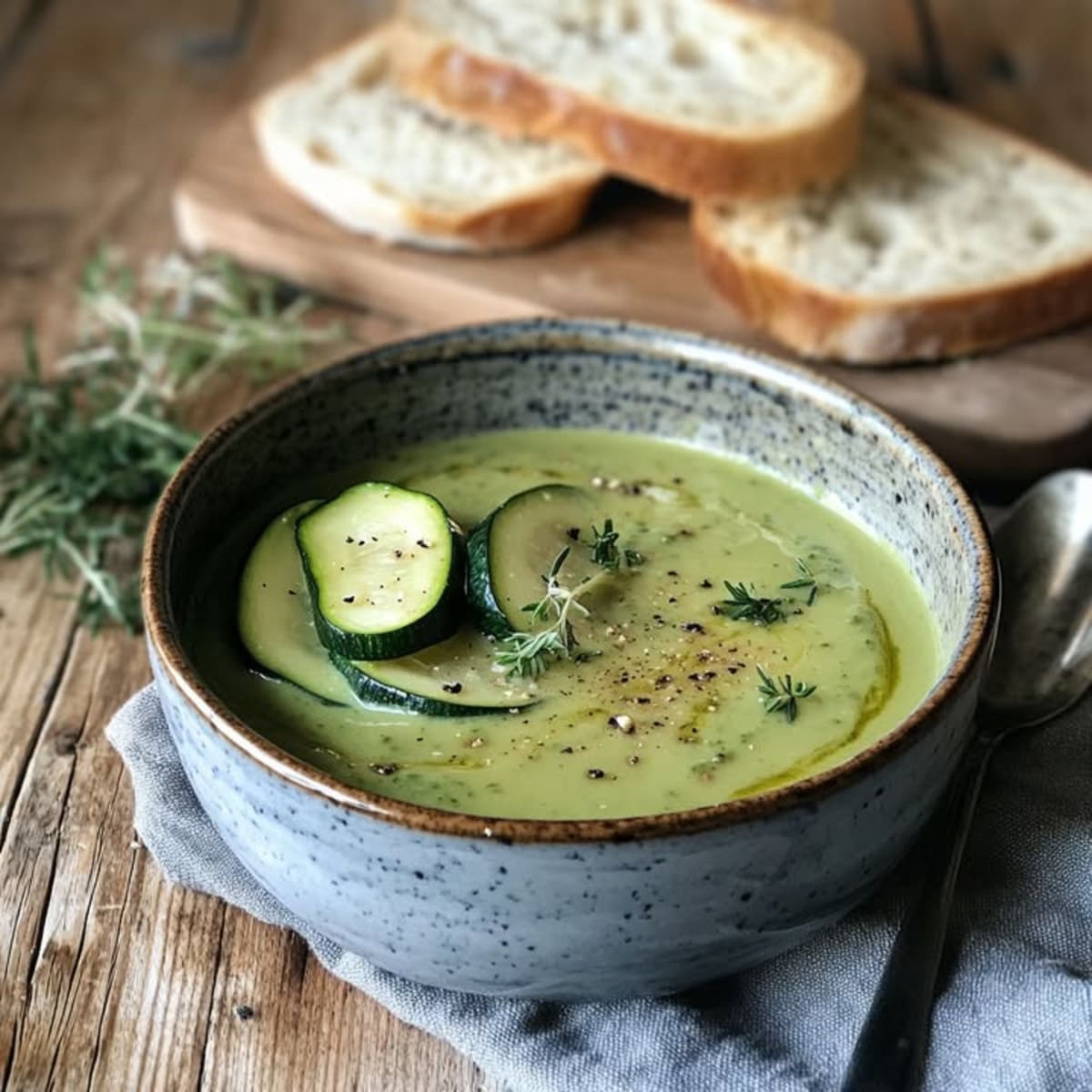 Velouté Courgettes Crémeux