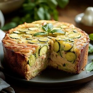 Cake Courgettes Thon