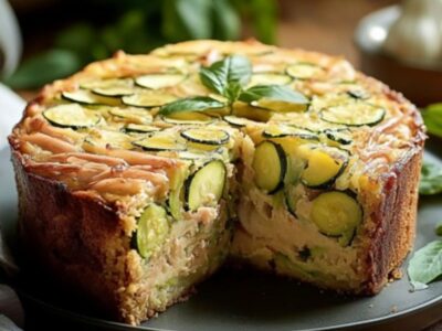 Délicieux Cake Courgettes & Thon : Recette!