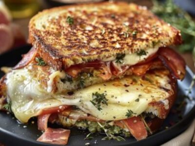 Délectez-vous du Croque Monsieur Italien!