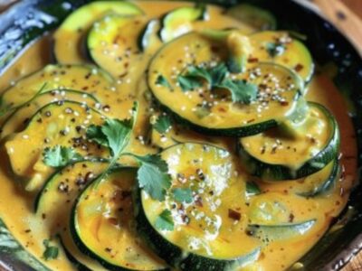 Délicieuses Courgettes Coco-Curry Exotiques