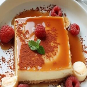 Flan Spéculoos Délicieux