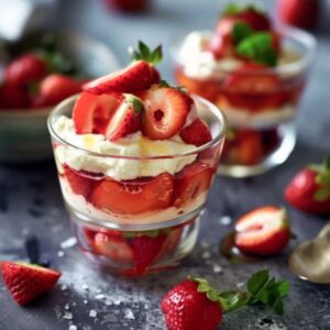 Fraises Mascarpone Fraîcheur