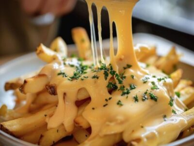 Délicieuse Sauce Fromage : Frites Gourmandes!