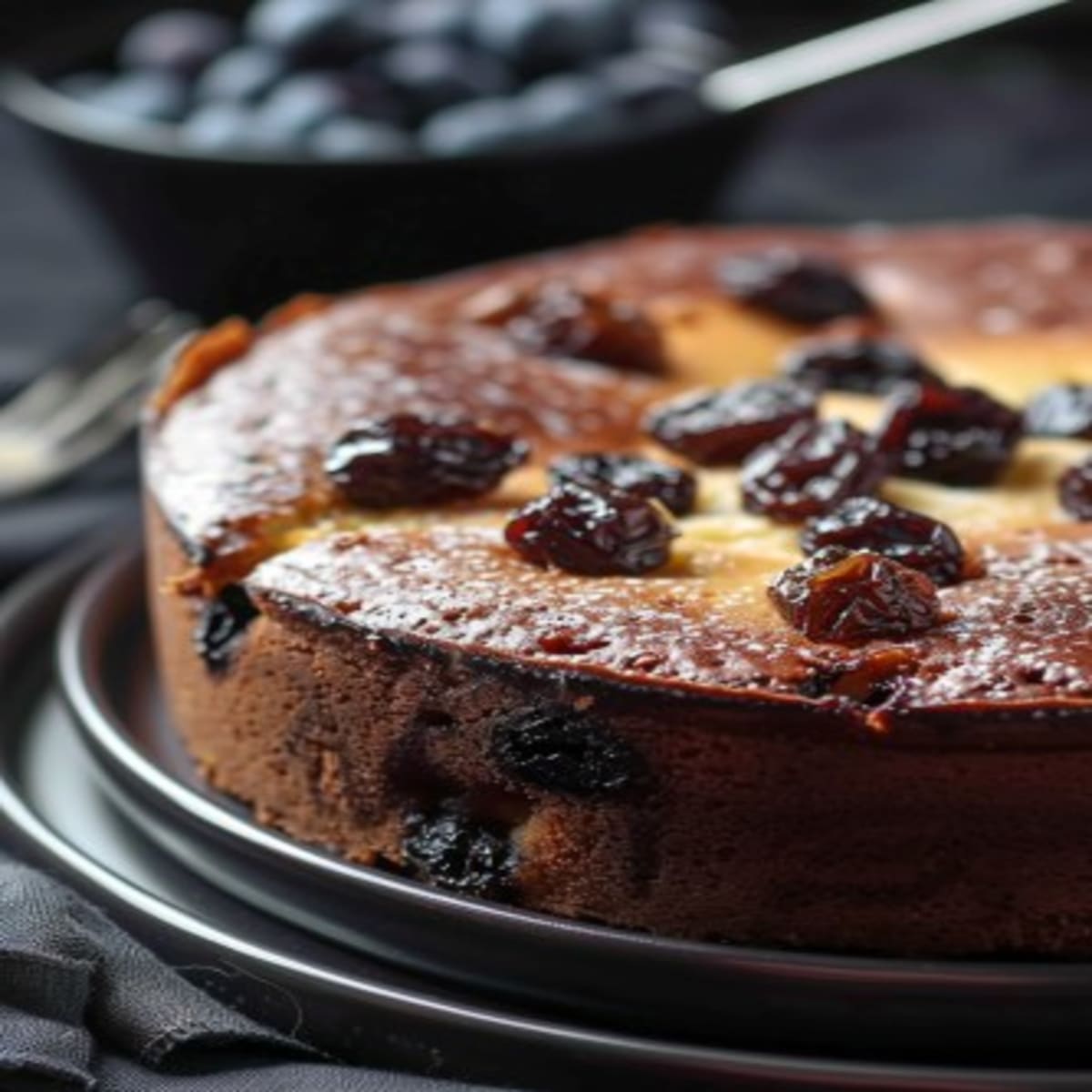 Gâteau Semoule Raisins