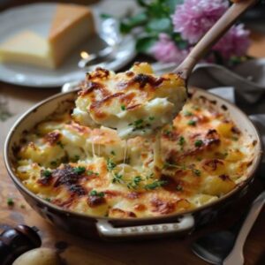 Gratin Chou-Fleur Jambon