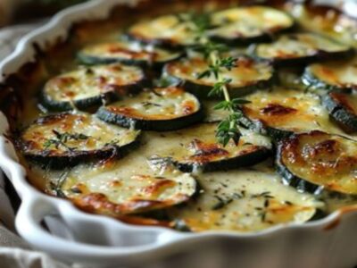 Délicieux Gratin de Courgettes : Réconfort !