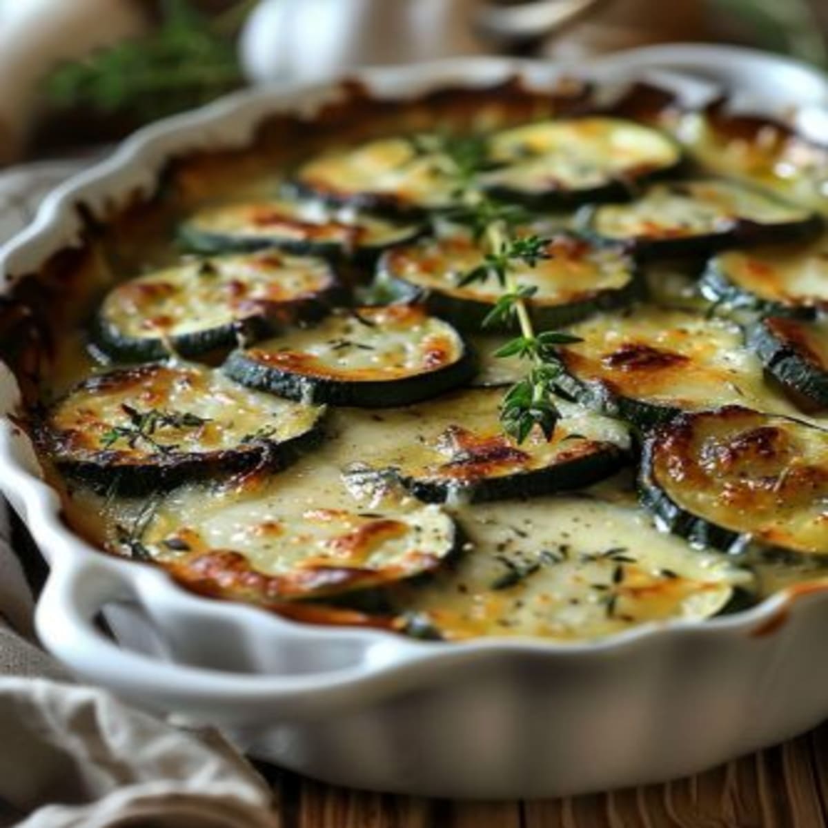 Gratin Courgettes Mamie