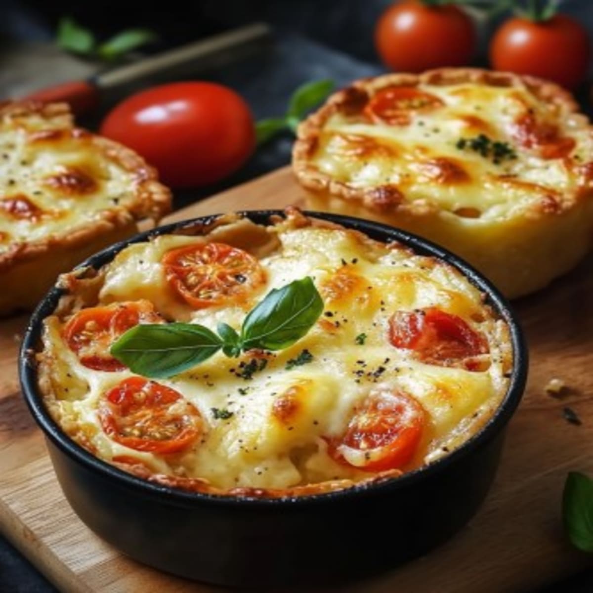 Gratin Tomate Mozzarella