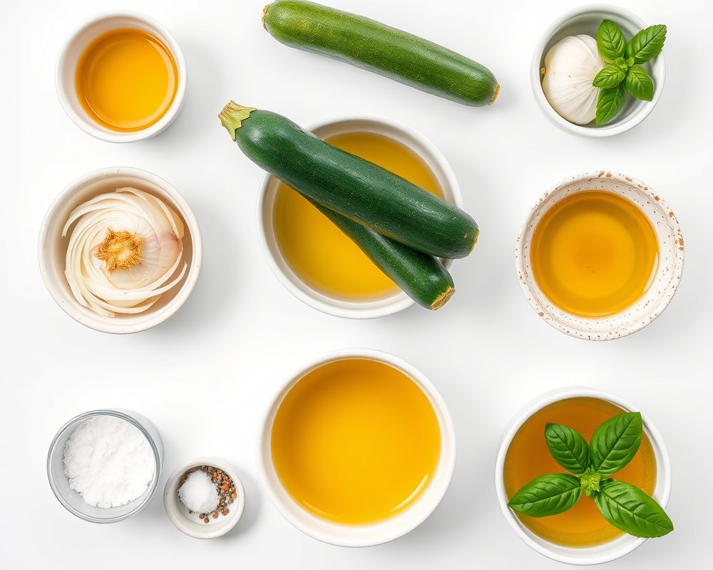 ingredients-de-la-recette-veloute-courgettes-ail