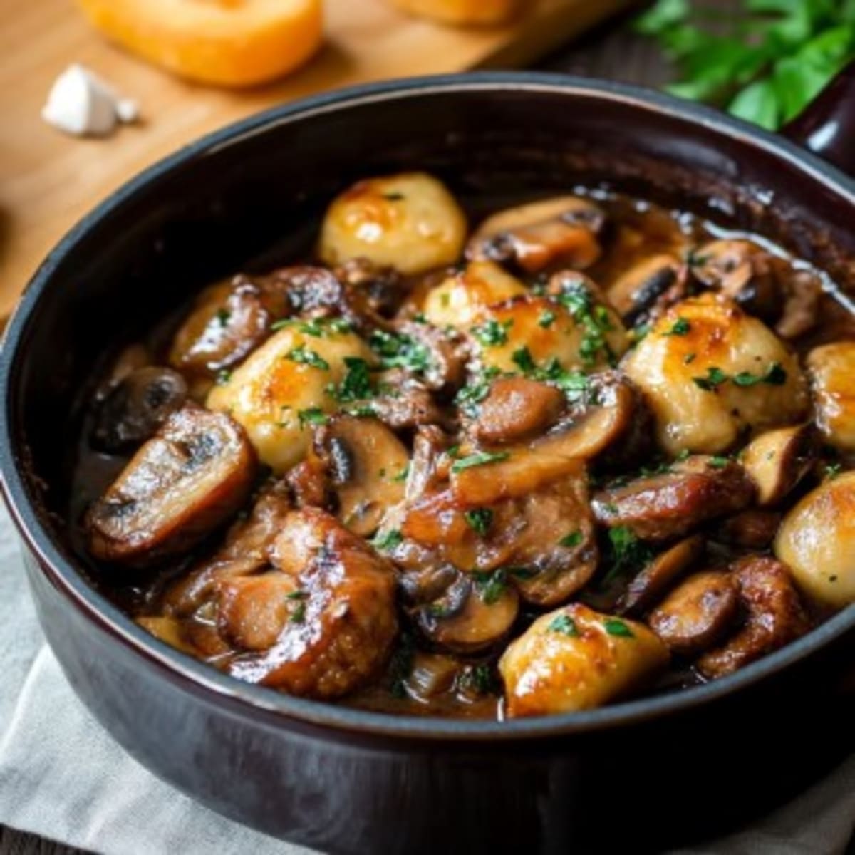 Joue Bœuf Champignons