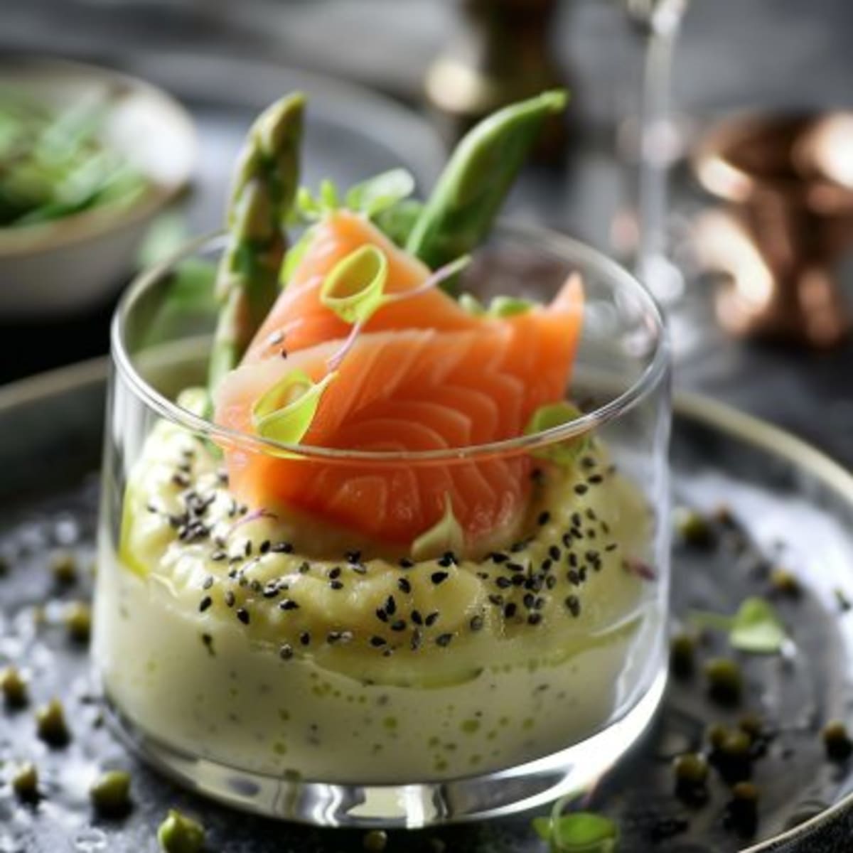 Mousse Asperge Saumon