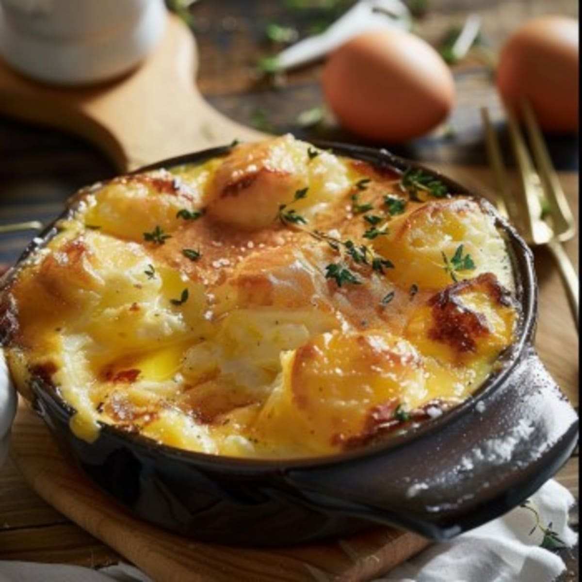 Œufs Gratinés Savoureux2