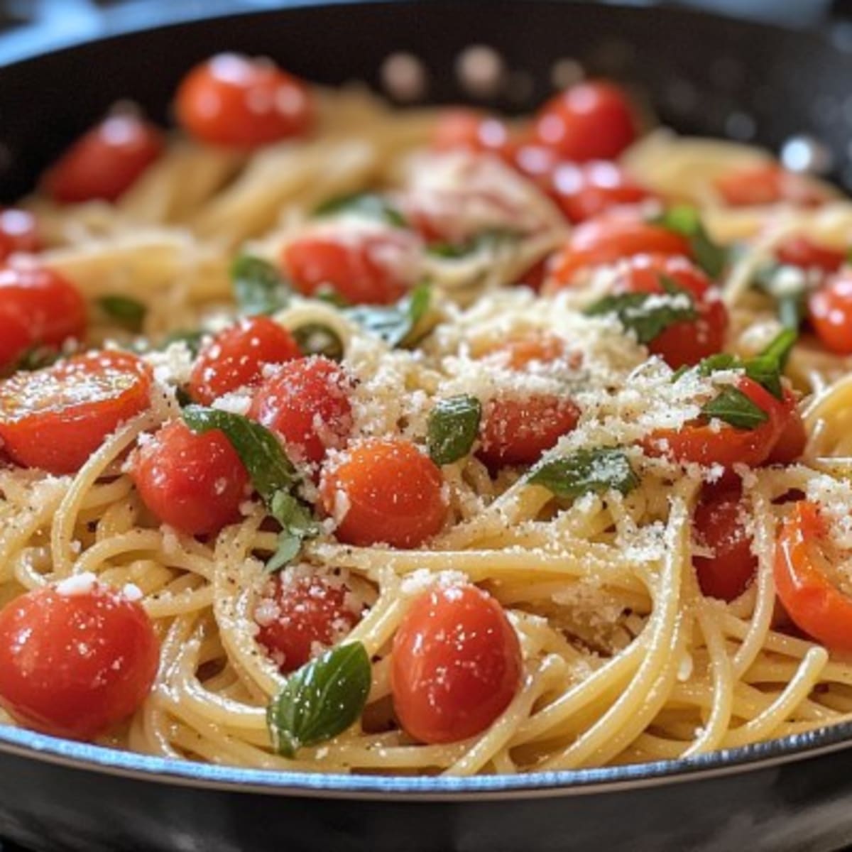 Pasta Tomate Basilic2