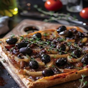 Pissaladière Niçoise Savoureuse