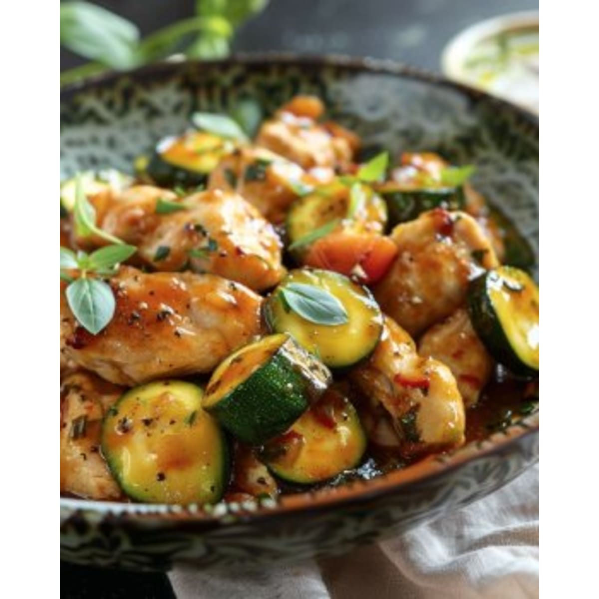 Poulet Courgette Soja2