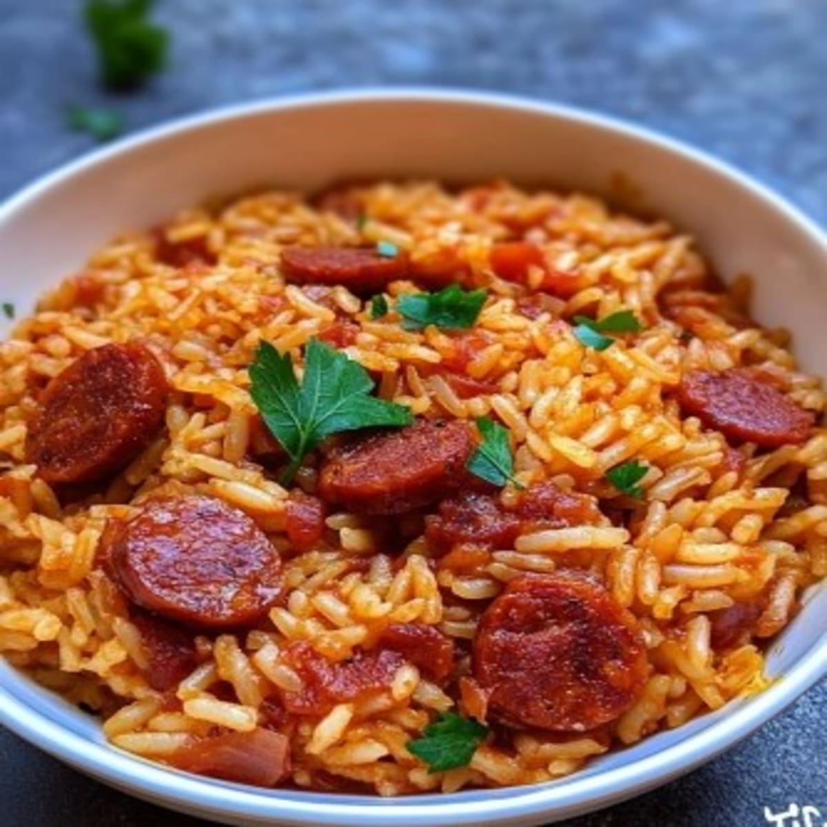 Riz Chorizo Tomate