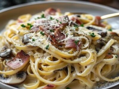 Tagliatelles Carbonara : Délice Réconfortant !