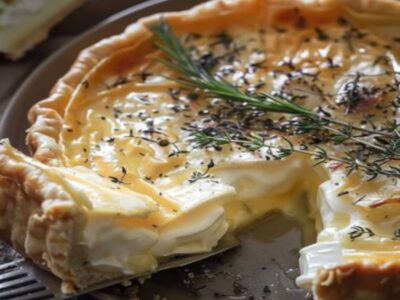 Succulente Tarte au Camembert : Évasion Gourmande