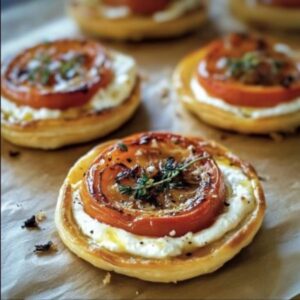 Tartelettes Chorizo Chèvre