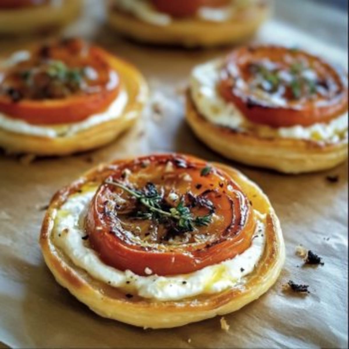 Tartelettes Chorizo Chèvre2