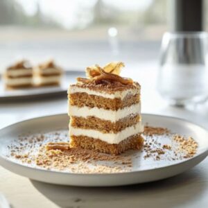 Tiramisu Caramel Sablé