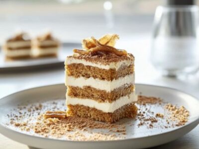 Tiramisu Gourmand : Caramel et Sablé Délicieux