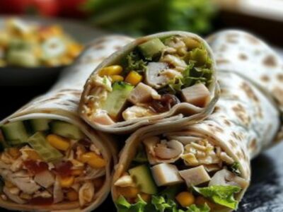 Savourez des Wraps au Thon Frais !