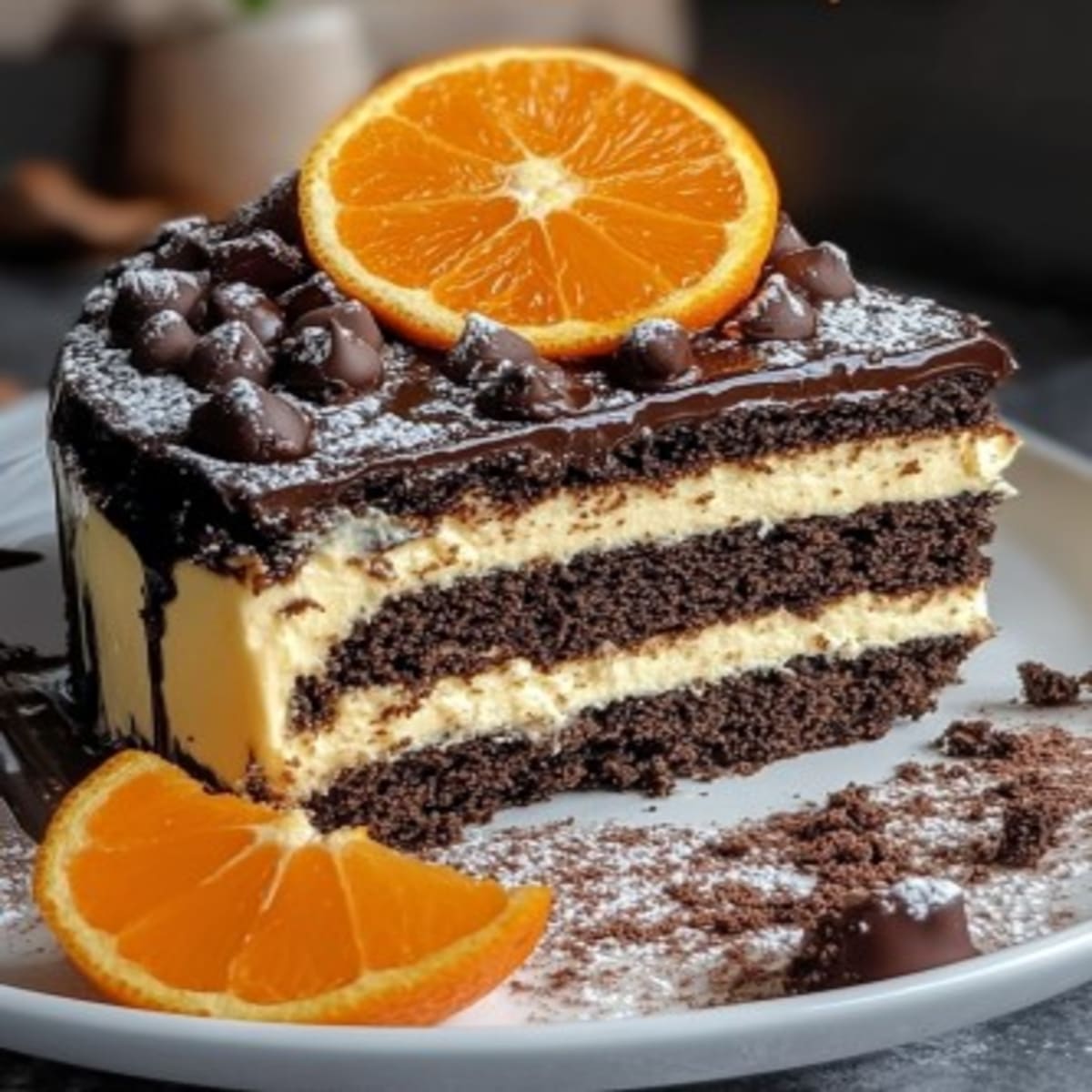 Cake Orange Chocolat