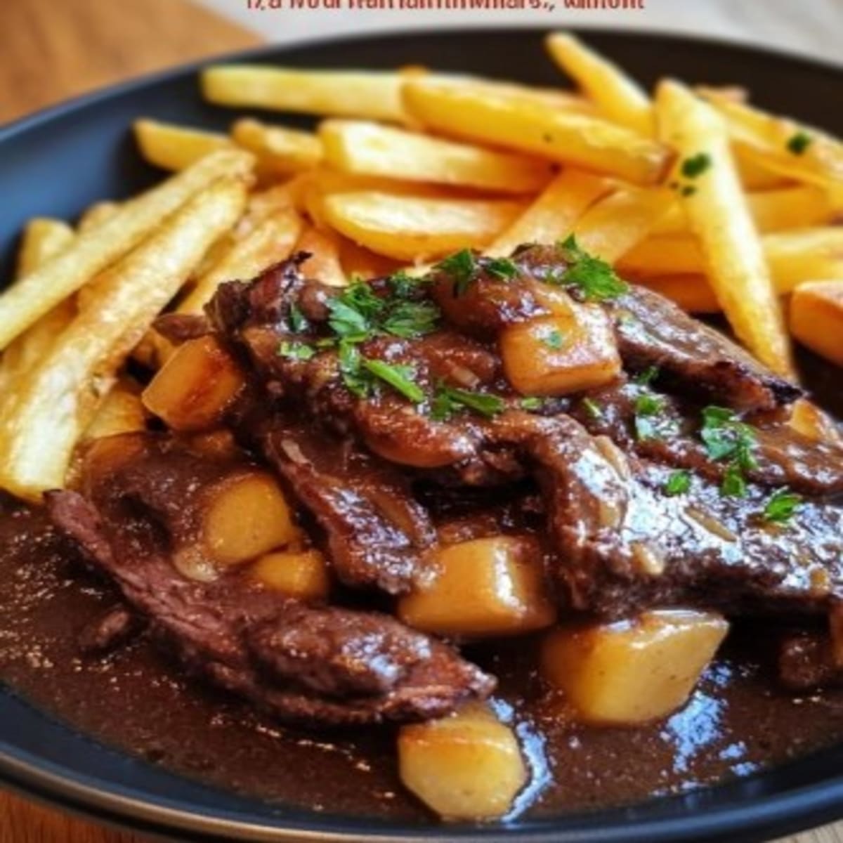 Carbonade Frites Maison