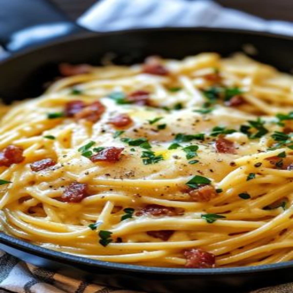 Carbonara Fromage Pancetta