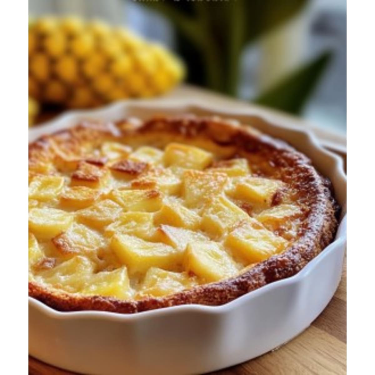 Clafoutis Ananas Vanille2