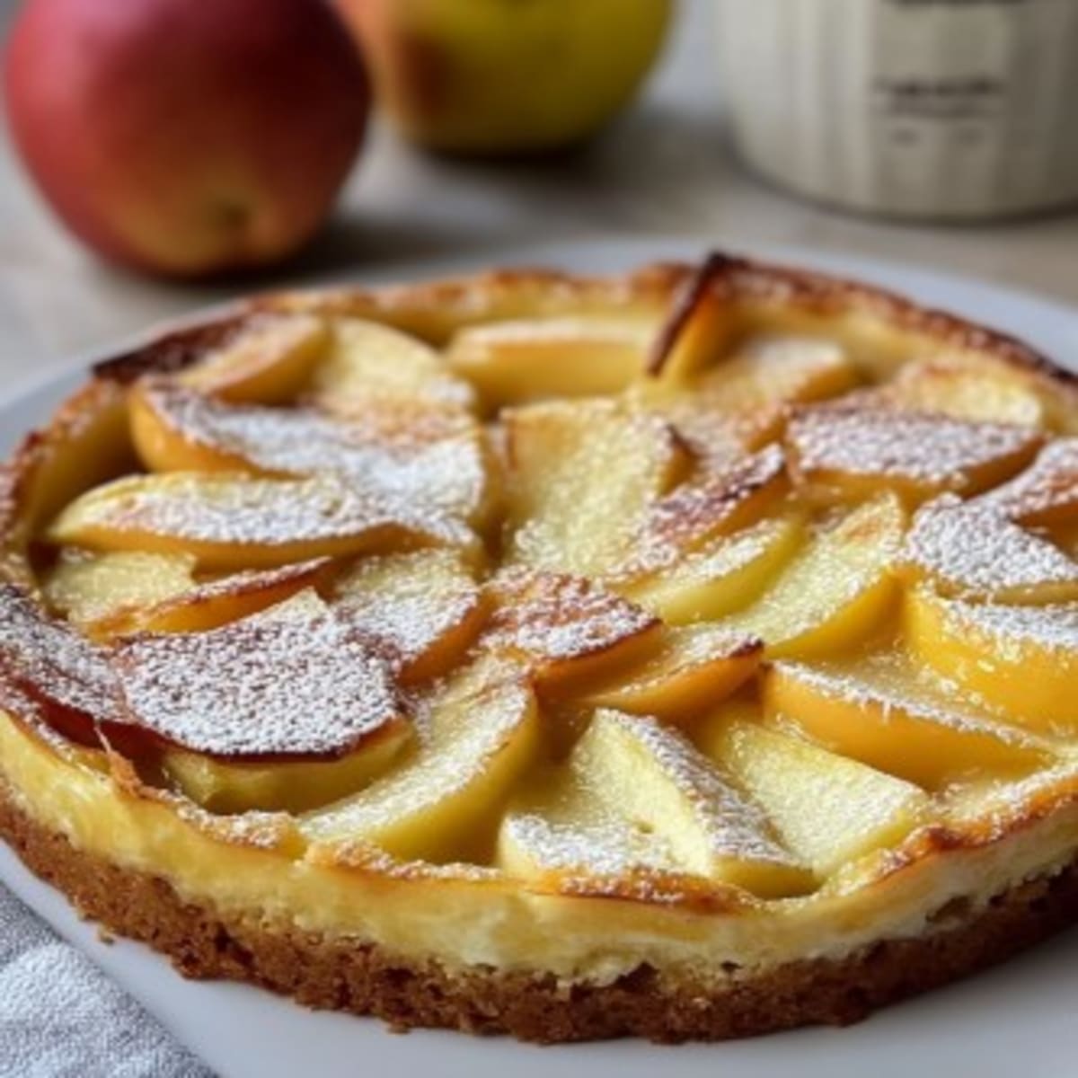 Clafoutis Pomme Rapide